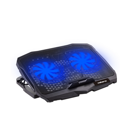 Volkano Polar Series 15 inch Dual Fan Notebook Cooling Stand VK-20291-BK