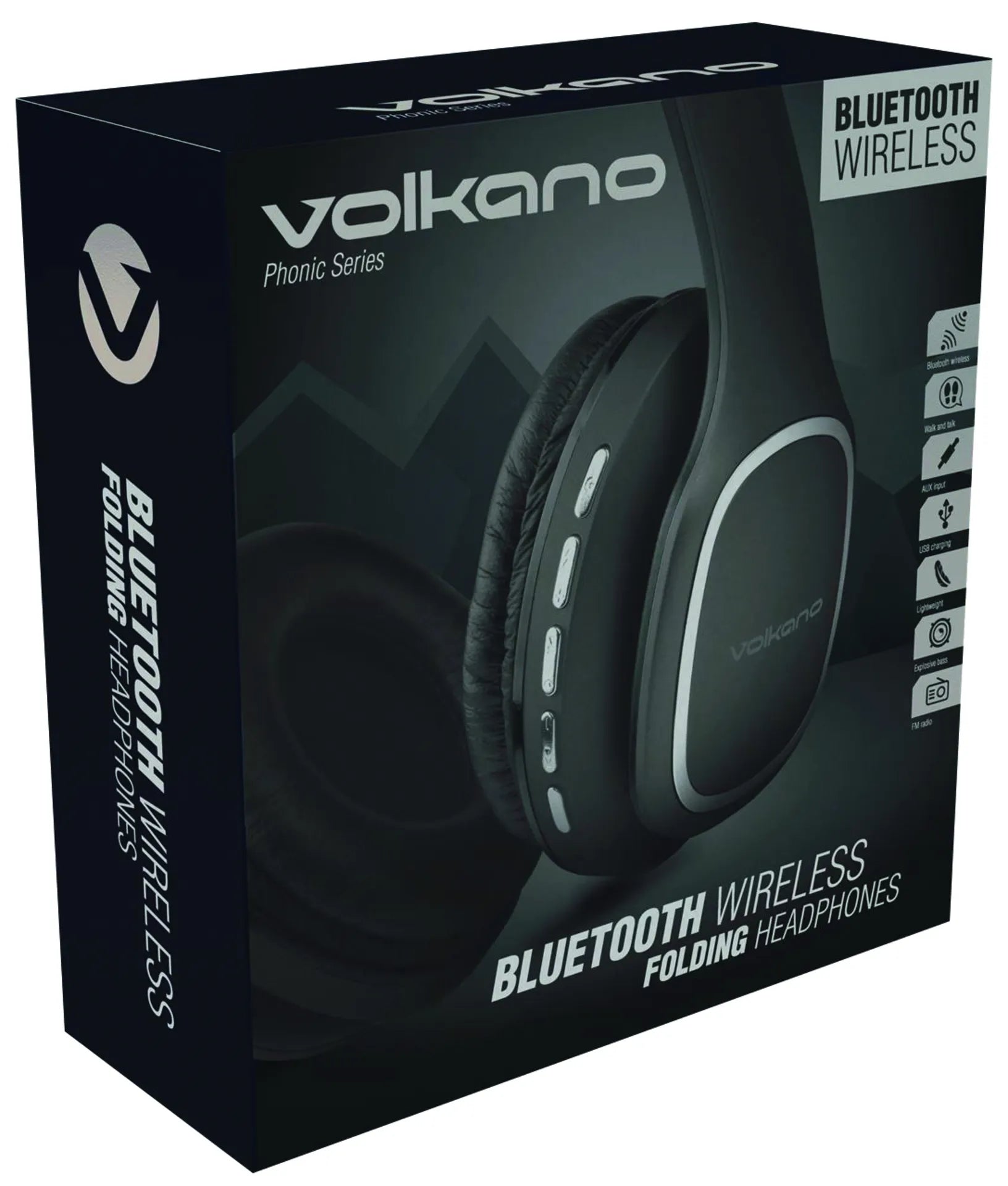 Volkano Phonic Series Bluetooth Headphones