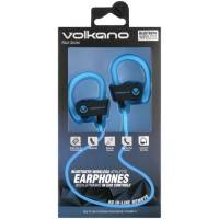Volkano Race Series Bluetooth Sport Earhook Earphones – Black/Blue