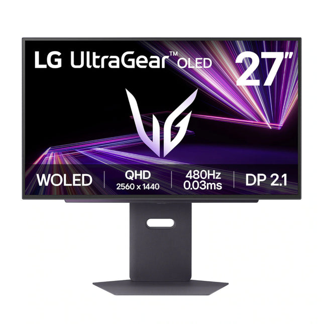 LG UltraGear 27" QHD OLED 480Hz Gaming Monitor 27GX790A-B.AFB