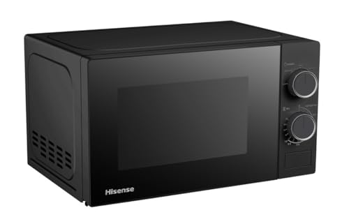 Hisense 20L Solo Premium Black Manuel Microwave