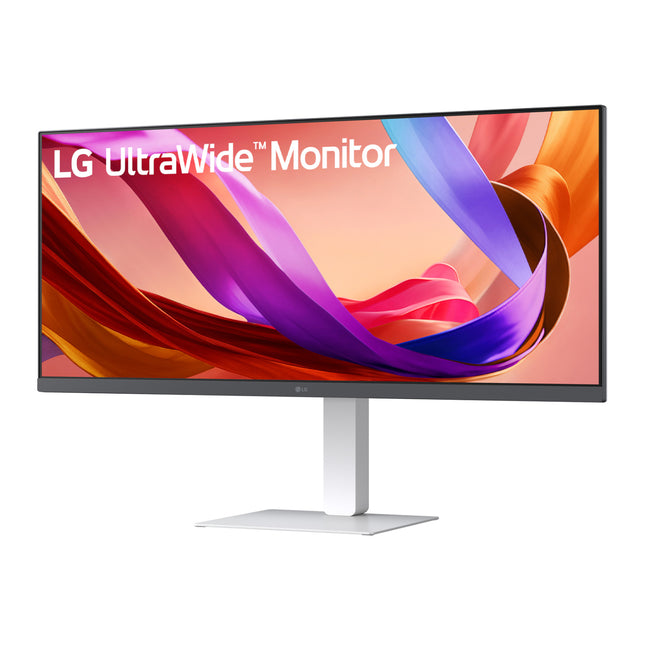 LG 34U530A-W 34" UltraWide FHD 100Hz IPS White Monitor with USB-C