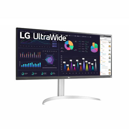LG UltraWide 34" FHD IPS White Professional Monitor
