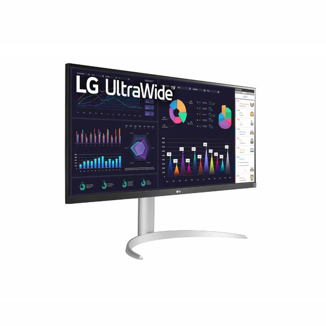 LG UltraWide 34" FHD IPS White Professional Monitor