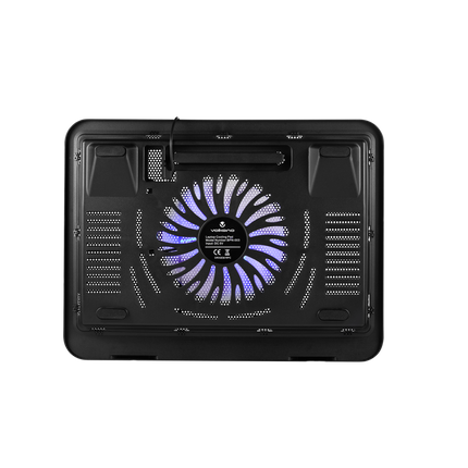 Volkano Arctic Series Dual‑Fan Laptop Cooling Stand up to 17″ VK‑20013‑BK[V2]