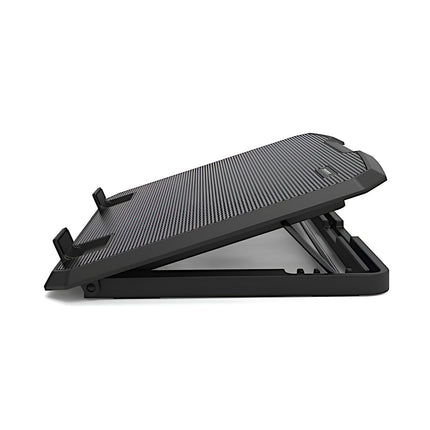 Port Connect Ergonomic Notebook Cooler Pro With Dual Fans