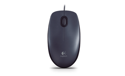 Logitech M90 Wired USB Mouse 1000 DPI Ambidextrous
