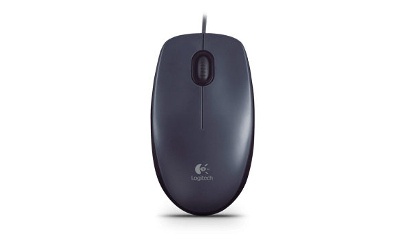 Logitech M90 Wired USB Mouse 1000 DPI Ambidextrous