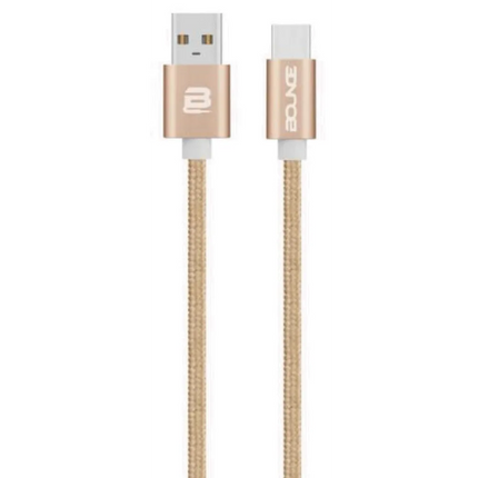 Bounce Cord Series Micro USB Braided Cable 2m - Champagne Gold
