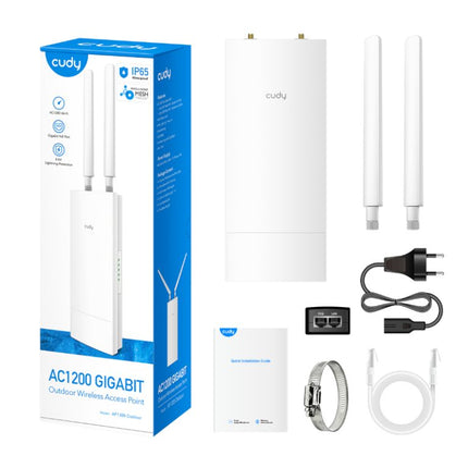 Cudy CD-AP1300O Outdoor AC1200 Gigabit Mesh Access Point