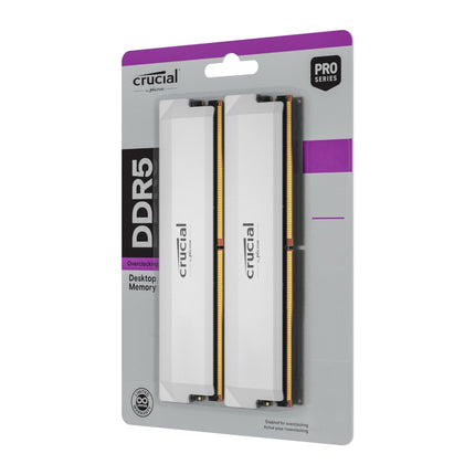 Crucial Pro 32GB Kit (2x16GB) DDR5 6000MHz CL36 Desktop Memory