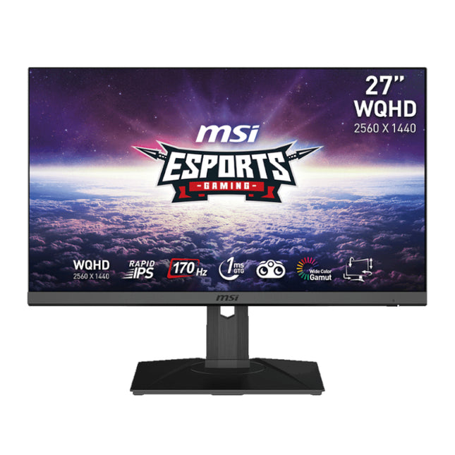MSI G272QPF 27" WQHD 170Hz 1ms Rapid IPS Gaming Monitor