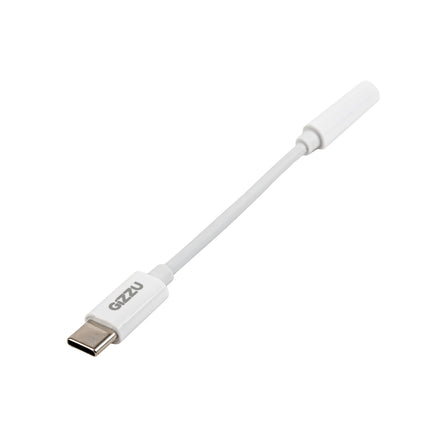 Gizzu USB Type-C to 3.5mm AUX Audio Adapter – White (GAPC35)