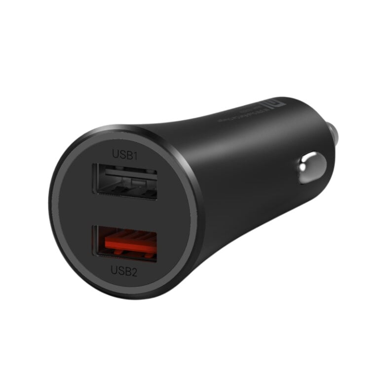 Xiaomi Mi 37W Dual-Port Car Charger – Black