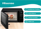 Hisense 20L Manual Microwave Oven 700W – Black – H20MOBS11