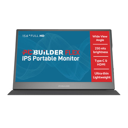 PCBuilder FLEX 15.6" Full HD IPS Portable Monitor PCB-PM15-FHD