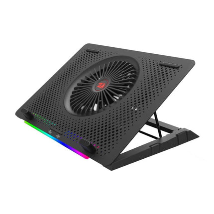 Redragon Gaming Notebook Stand 5 Fan RGB Dual USB