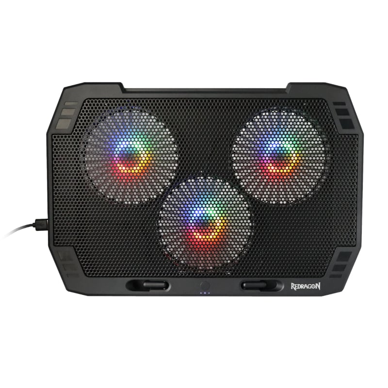 Redragon INGRID GCP511 RGB Laptop Cooler – Black