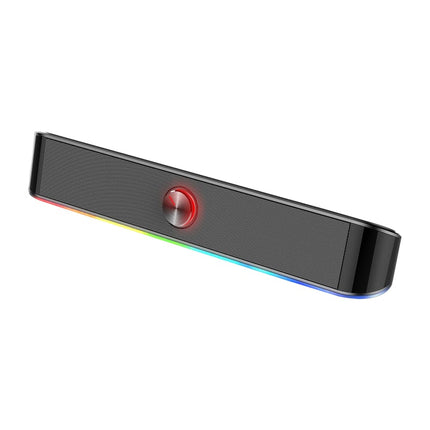 Redragon ADIEMUS 2.0 Sound Bar - 6W RGB Gaming Speaker
