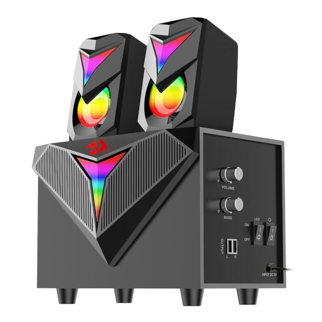 Redragon TOCCATA 2.1 Gaming Speakers - 11W RGB Desktop