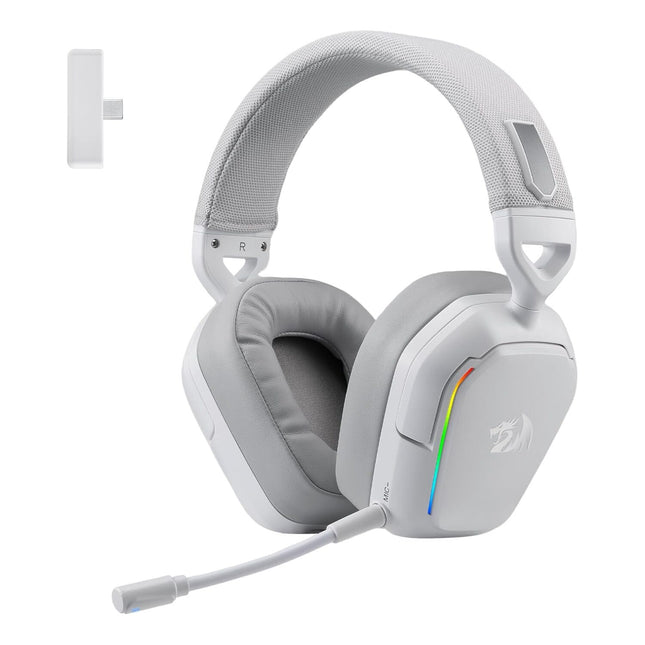 Redragon MIRA H868 RGB Tri-Mode Wireless Gaming Headset - White