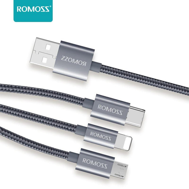 ROMOSS CB25A 3-in-1 Charging Cable