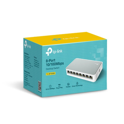 TP-Link TL-SF1008D 8-Port 10/100 Mbps Desktop Switch
