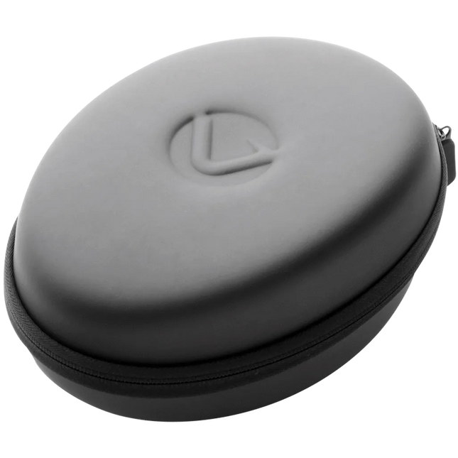 Volkano Shell Series Elliptical Headphone Case - Black