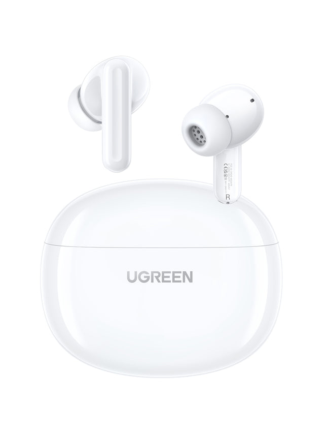 UGreen HiTune P3 TWS Earbuds - ANC, Wireless Charging - White
