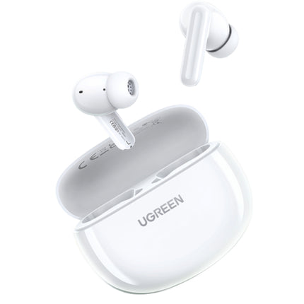 UGreen HiTune P3 TWS Earbuds - ANC, Wireless Charging - White