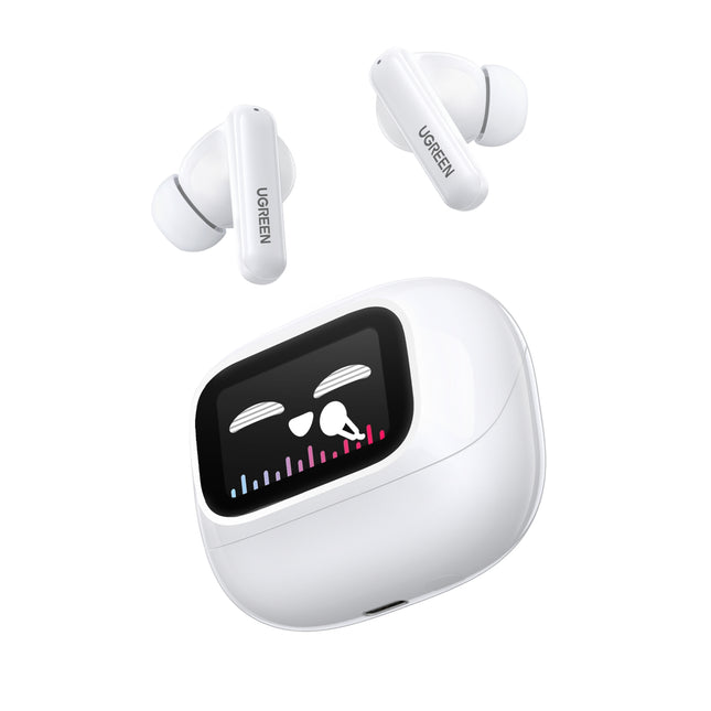 UGreen EchoBuds Magic TWS Earphones - Hybrid ANC - White