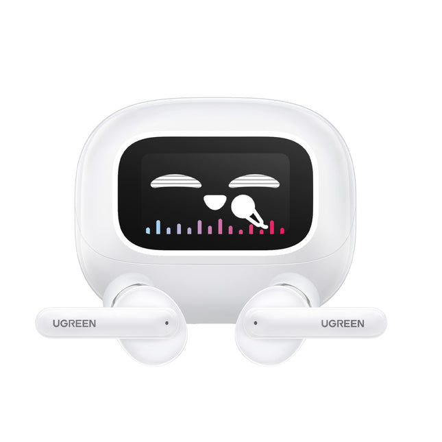 UGreen EchoBuds Magic TWS Earphones - Hybrid ANC - White