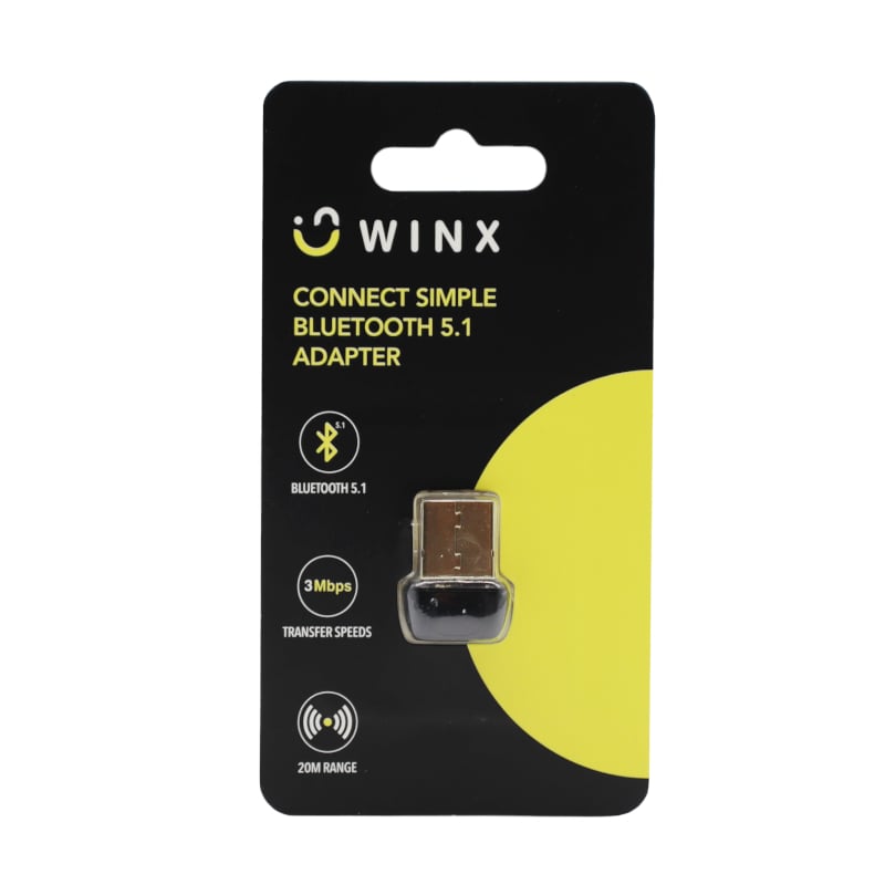 WINX CONNECT Simple Bluetooth 5.1 Adapter (WX-BT101)