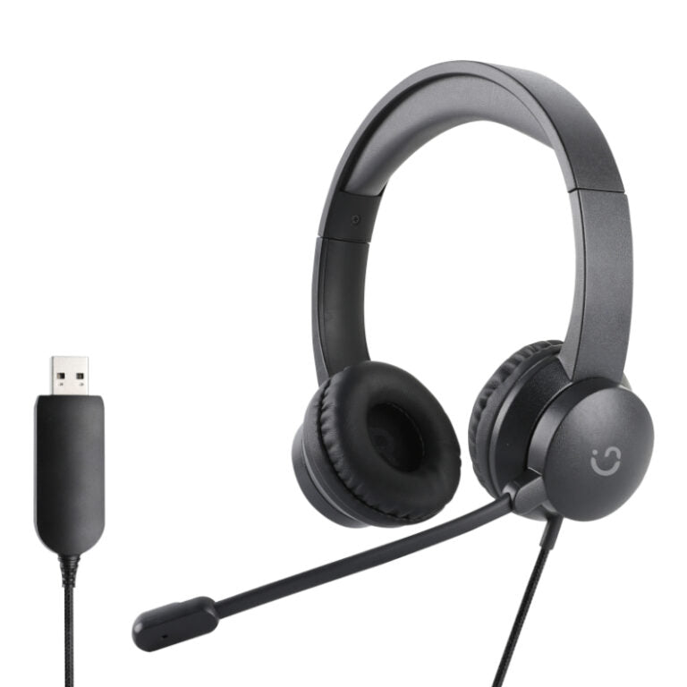WINX CALL Clear USB Headset – Black
