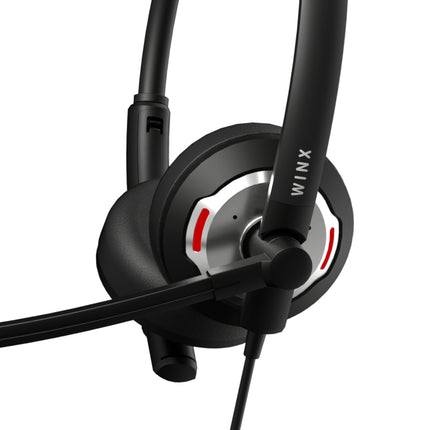 WINX CALL Clear Dual Bluetooth Headset with Charging Base