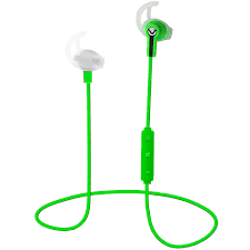 Volkano Motion Bluetooth Earphones Green Black