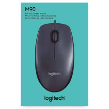 Logitech M90 HD Optical Mouse – Black