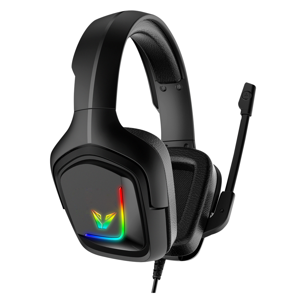 VX Gaming Comms Series 7.1 Virtual Surround Headset with Mic – Black