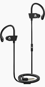 Volkano Circuit Series Sports Hook-in Earphones with Mic VEH-001-BK