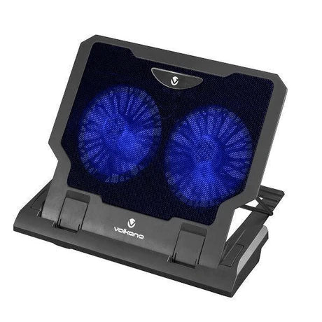 Volkano Polar 15″ Dual‑Fan Laptop Cooling Stand VK‑20291‑BK